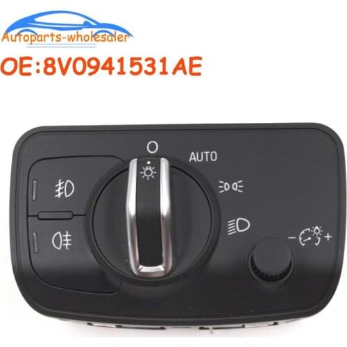 New 8V0941531AE For Audi 2015-2016 A3 Cluster Headlight Switch Fog Lamp Control Switch Car accessories