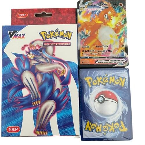Pokemon French Card Spanish Version Game Toy Card 100GX EX Vmax Best Selling Battle Energy Favorites Cards Child Shining Card