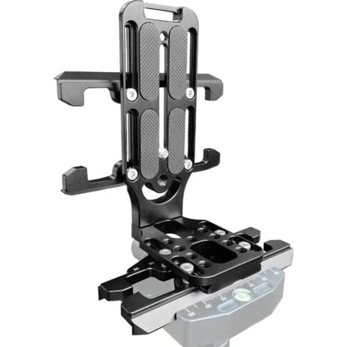 Adjustable Stabilizer Quick Release Plate L-shape Vertical/Horizontal Shooting Board for SLR Camera Tripod Hydraulic Head