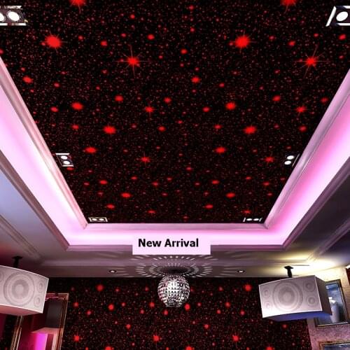 Luxury 3d Space Wall Paper ktv Room Background Decoration Bar Club Starry Night Wallpapers Water Proof Ceiling Wallpaper P057