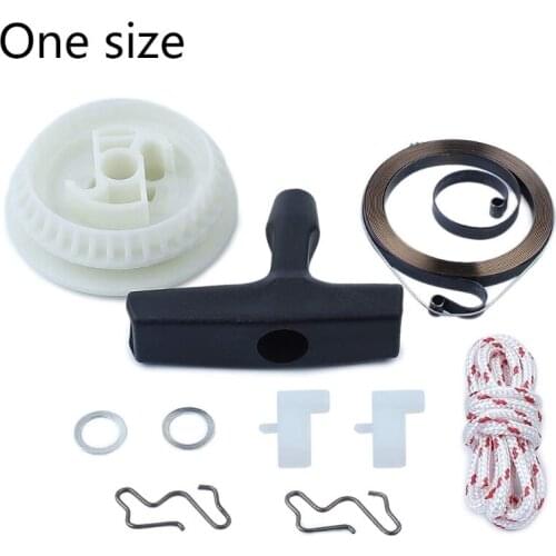 Recoil Pull Starter Spring Pulley Handle Grip Rope Kit for stIHL MS180 - MS250