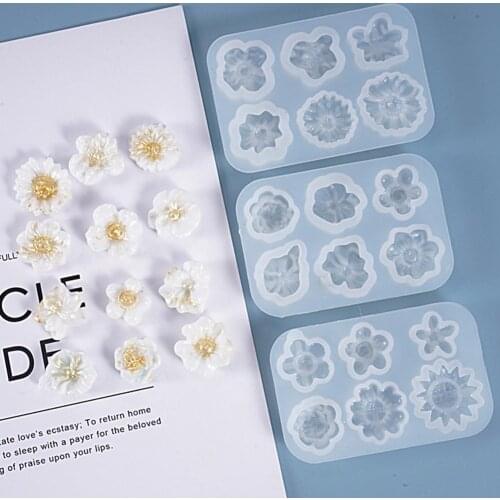 Cabochon Silicone Mold Charms Jewelry Resin Mold Necklace Pendant Making DIY Hand Craft Resin Molds For Jewelry