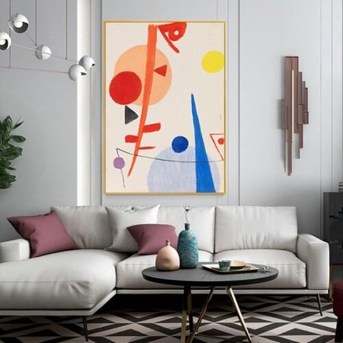 Modern Nordic Geometry Picture Art Abstract Posters and Prints Canvas Painting Wall Art Pictures for Kids Study Room Decoration