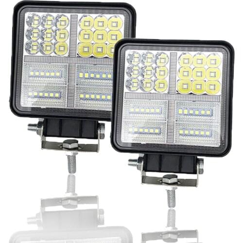 LED Work Light 177W 4inch Light Bar Off Road 4x4 accessories Combo 12 Volt Led Spotlight for Truck SUV Boat 3000K 6000K Lamps