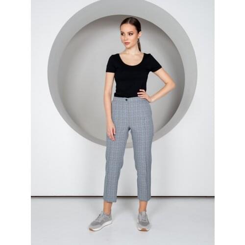 Женские брюки в клетку Vera Nova China At AliExpress