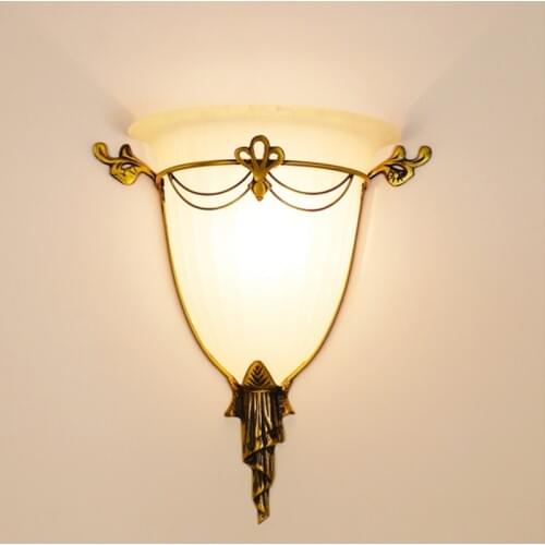 Vintage Wall Lamps Retro Wrought Iron Wall Lamp Vintage led Wall Light Rustic Style Home Lighting Modern Wall Sconces Bedroom