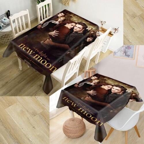 Twilight Tablecloth Waterproof Oxford Fabric Square/Rectangular Tablecloth For Wedding Table Cloth Cover 140X250cm,90X90cm