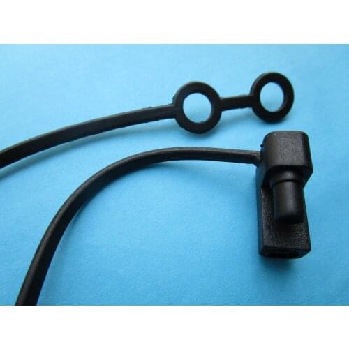 10 pcs SAE Cover Waterproof Cap for SAE DC Power Solar Automotive Connector Black Color