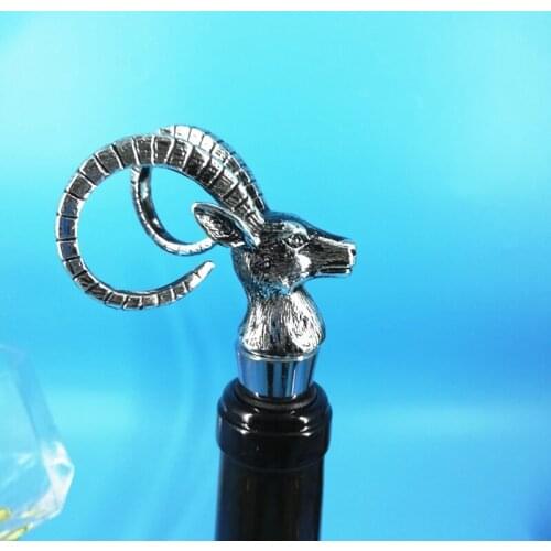 15 Style Swan Pterosaur Grape Antelope Head Zinc Alloy Grape Red Wine Stopper Save Plug Champagne Bottle Cap Toucan Wine Cover