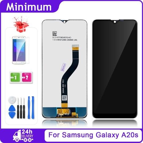 6.5" Original For Samsung Galaxy A20s LCD Display Touch Screen Digitizer Assembly For Samsung A20s A207 A2070 SM-A207F