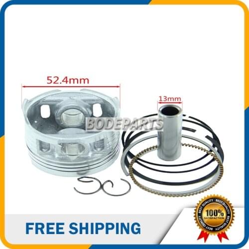 HH-109 dirt bike Parts 52.4mm 13mm YX engine cylinder Yinxiang piston kit for YX yinxiang engines horizontal 125cc air cool
