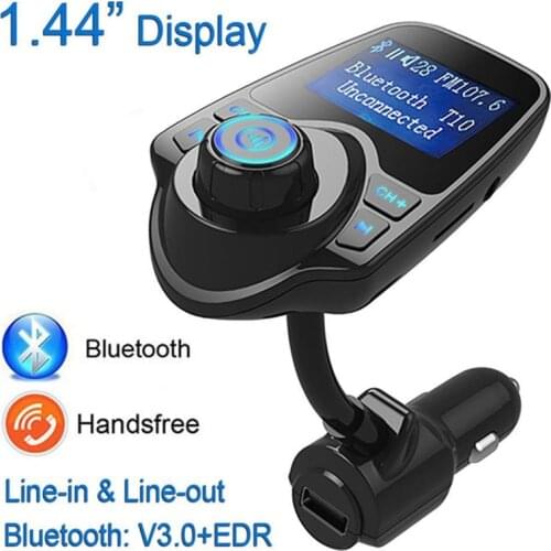 Car Kit Car MP3 Audio Player Bluetooth Wireless FM Modulator FM Transmitter HandsFree USB Car-Charger Transmittter FM#249809