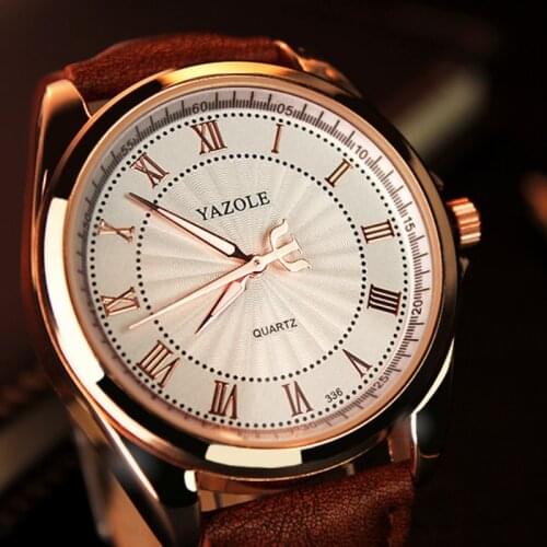 2020 Man Watch Minimalist Watches Men Watches Quartz Brown Leather Analog Watches Fashion Dress Watch Men Gifts relojes hombre