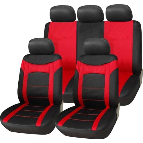 AUTOYOUTH Full Set Universal Car Seat Covers Car Styling Car Seat Protector Black Classic Car Seat Covers For Universal Car