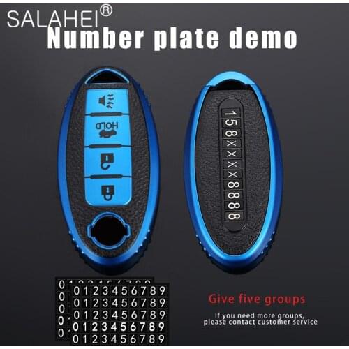 TPU Anti-lost Car Key Case Cover For Nissan Versa Maxima Altima Rogue Armada Sentra Murano Infiniti FX35 QX60 Remote Protect