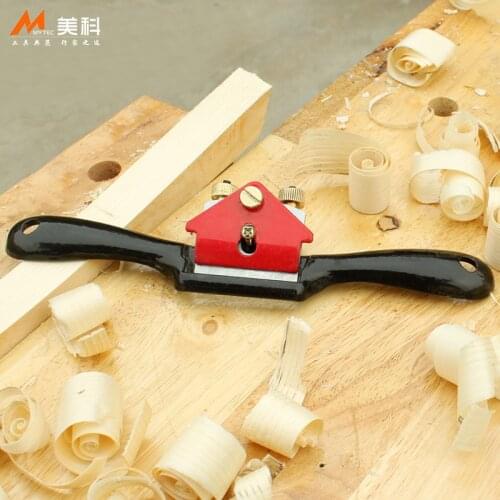 Woodworking Tools Hand Planer Woodworking Plane Chamfer Router Plane Trimming Adjustable Diy Holding SK-5 Alloy Steel Material