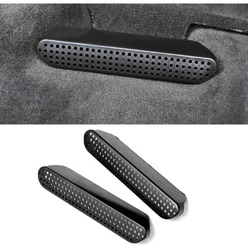 For BMW X3 G01 X4 G02 2018-2020 Car Accessories Seat AC Heat Floor Air Conditioner Duct Vent Outlet Grille Cover
