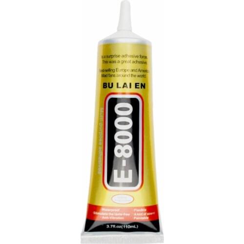 50ML Transprant E-8000 Glues Multipurpose Adhesives Super Glues Liquid Epoxy Glues For DIY Crafts Glass Phone Case Metal Fabric