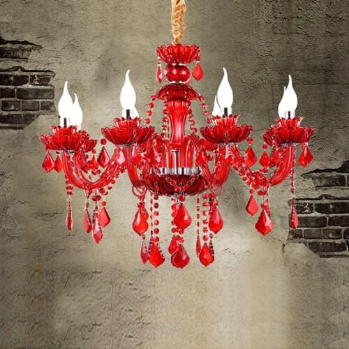 Restaurant Crystal Chandeliers indoor home lighting fixtures Modern led crystal chandeliers for kitchen K9 crystal hanging lamp