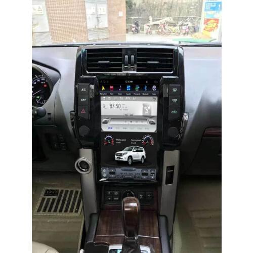 Android Tesla GPS Navi Car Multimedia Tape Recorder Radio Player Auto For Toyota Land Cruiser Prado 150 2014-2017 PX6 Head Unit