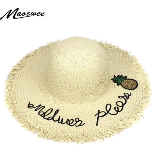 MAOCWEE Women's Wide-brimmed Hats