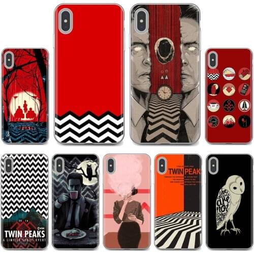 Soft TPU Phone Cover For iPhone iPod Touch 11 12 Pro 4 4S 5 5S SE 5C 6 6S 7 8 X XR XS Plus Max 2020 Twin Peaks Fire Walk With Me