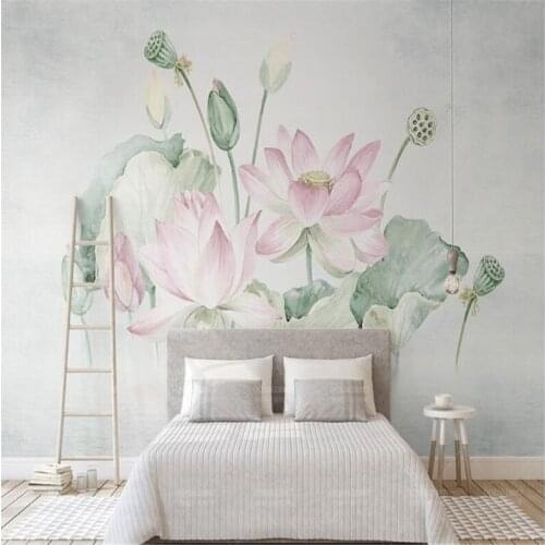 Beibehang behang Wallpaper wall 3 d retro wallpaper simple 3d embossed floral wallpaper tv background wallpaper for kids room