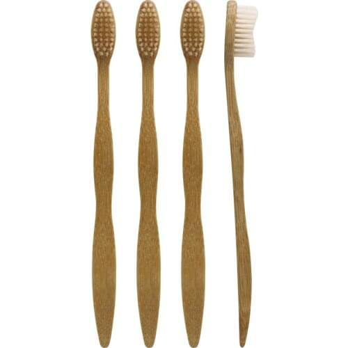 DR.PERFECT 1000PCS/lot BPA Free Nylon Bamboo Toothbrush Wholesale Environment Wooden Bamboo Toothbrush