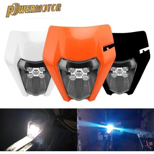 2021 New Motorcycle LED Headlight Headlamp Head Lamp Light For EXC EXCF SX SXF XC XCF XCW XCFW 125 150 250 300 350 450 530