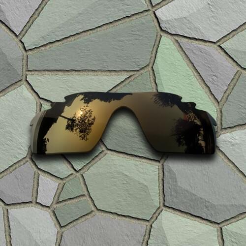 Bronze Copper Sunglasses Polarized Replacement Lenses for Oakley Radarlock Path Vented