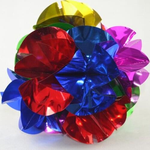 Appearing Ball Flower Spring Flowers (Dia 24cm) Magic Tricks Stage Illusions Gimmick Accessories Appear Large Bouquet Magia Toys