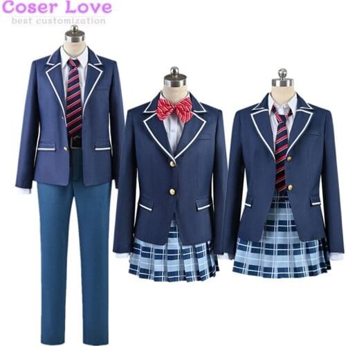 Project Sekai Colorful Stage! feat. Shiraishi An Kusanagi Nene Shinonome Ena uniform Cosplay costume Halloween Christmas cloths