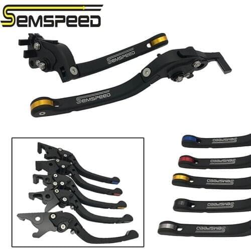 SEMSPEED Foldable Brake Lever For Yamaha SUPERTENERE XT1200ZE 2012-2020 FJR 1300 2004-2020 XJR 1300 Racer 2004-2016 Accessories