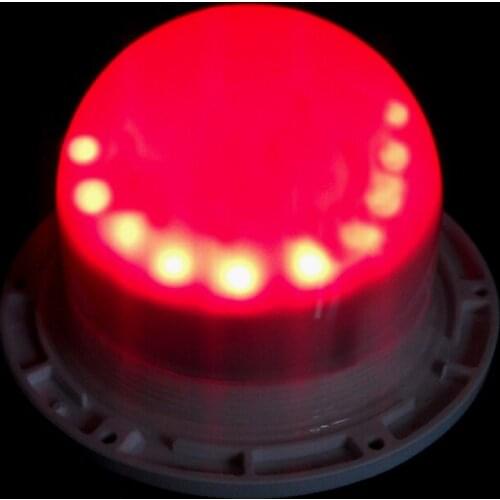 Skybesstech D12cm 12RGB+12White 5V 1A LED Light Source 16 Color Spot Lamps Remote Control RGBW For Ball Cube Planter 8pcs/Lot