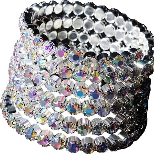 Hot Sale Flash Arm cuff belly dance bracelet bangle circlet wristlet Arm chain ring Armbands armband Performance wristband3117