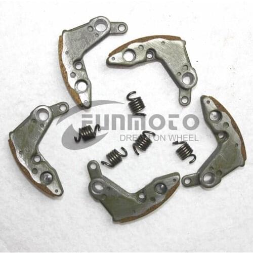 3sets Clutch Pads /spring fit for CF600 ATV 0180-054200-0003 one set include 5 pcs pads and 5pcs spring