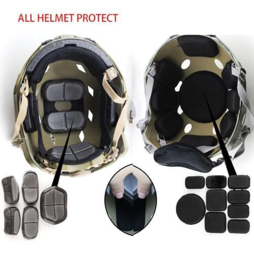 2PAD Tactical Helmet EVA EPP Pad Sponge Cushion Replacement Suspension Pad set Soft Cushion Pad Helmet Accessories