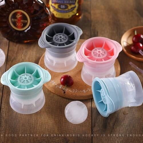 6cm Ball Ice Molds Silicone Sphere Round Ball Ice Cube Makers Home and Bar Party Kitchen Whiskey Cocktail DIY Ice Cream Moulds