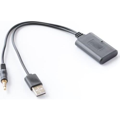 For BMW Car Audio Wireless Bluetooth-compatibal Receiver Universal USB 3.5MM Aux Media Bluetooth 5.0 Music Player Audio Adapter