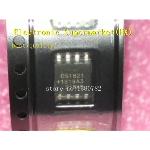 Free Shipping 50pcs/lots DS1821S DS1821 SOP-8 New original IC In stock