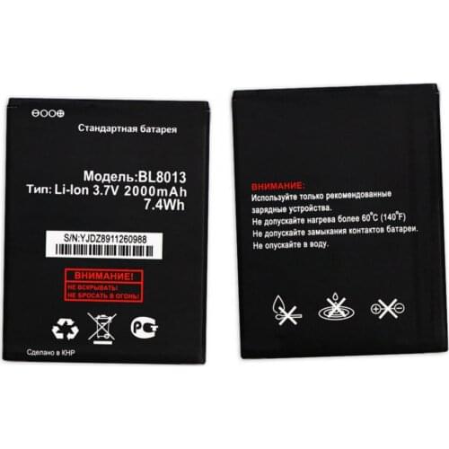 BL8013 batteries 2000mAh for Fly FS506 Cirrus 3 batteries High quality Replacement Battery