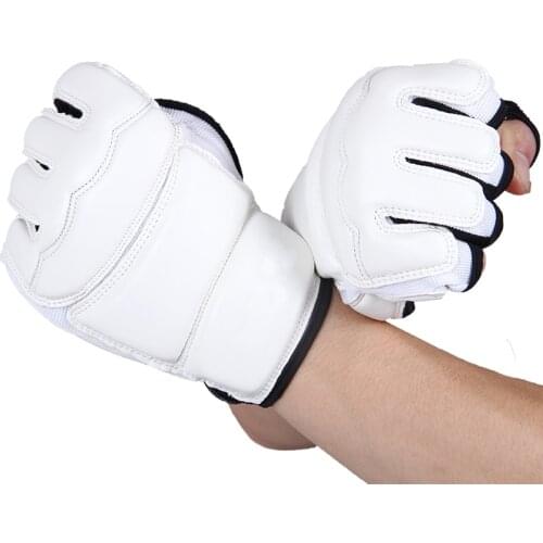 Boxing Half Fingers Palm Adults Boxing Gloves Kids Sandbag Training Gloves Sanda Karate Muay Thai Fitness Taekwondo Protector