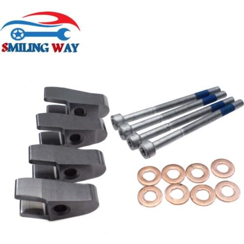 Fuel Injector Nozzle Holder + Screw + Seal Sealing Ring For Mercedes-Benz Chrysler Jeep Dodge 6110170139 6110170239 6110170539