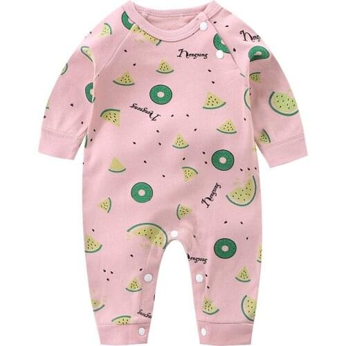 Baby Rompers Spring Autumn Baby Clothing Cartoon Toddler Clothes Cartoon Kids Outfits New Fashion Infant Jumpsuit Roupas Bebes