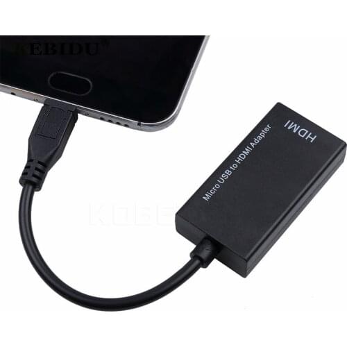 KEBIDU HD 1080P Micro USB To Female Adapter Cable for Micro Device HDTV Adapters For Samsung Galaxy HUAWEI Wholesales