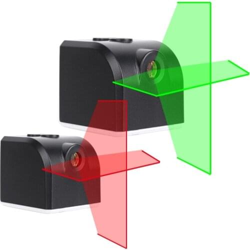 2 Lines Laser Levels Green Beam / Red Beam Horizontal and Vertical Cross Lines Mini Laser Levels Construction Tools Rechargeable