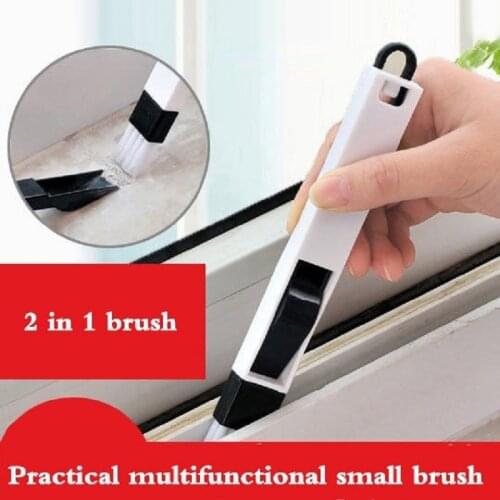 Multipurpose Window Track Cleaner Brush Computer Keyboard Cleaning Brush Window Groove Keyboard Cleaner Nook Cranny Dust Shovel