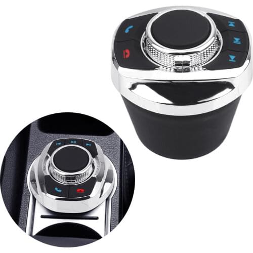New Cup Shape With LED Light 8-Key Functions Car Wireless Steering Wheel Control Button For Car Android Navigation Player