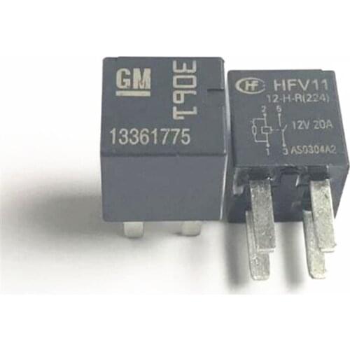 NEW car auto 12V relay HFV11 12-H-R HFV1112HR HFV11 12 H R HFV11-12-H-R 12VDC DC12V 20A 4PIN