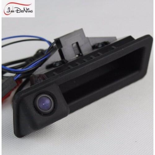 JanDeNing HD CCD Car Rear View Parking/ Backup Reverse Camera/ WaterProof Trunk Handle OEM For BMW X5 E53 E70/X6 E71